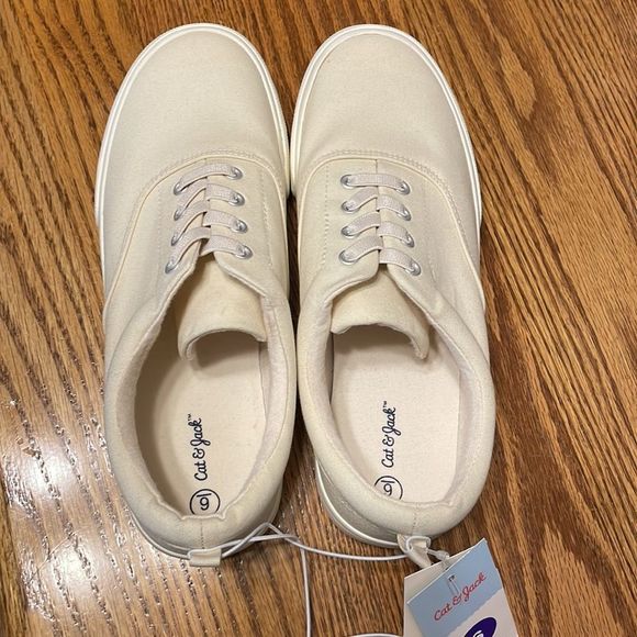 Cat & Jack Slip on sneakers off-white/Tyler - Picture 6 of 8